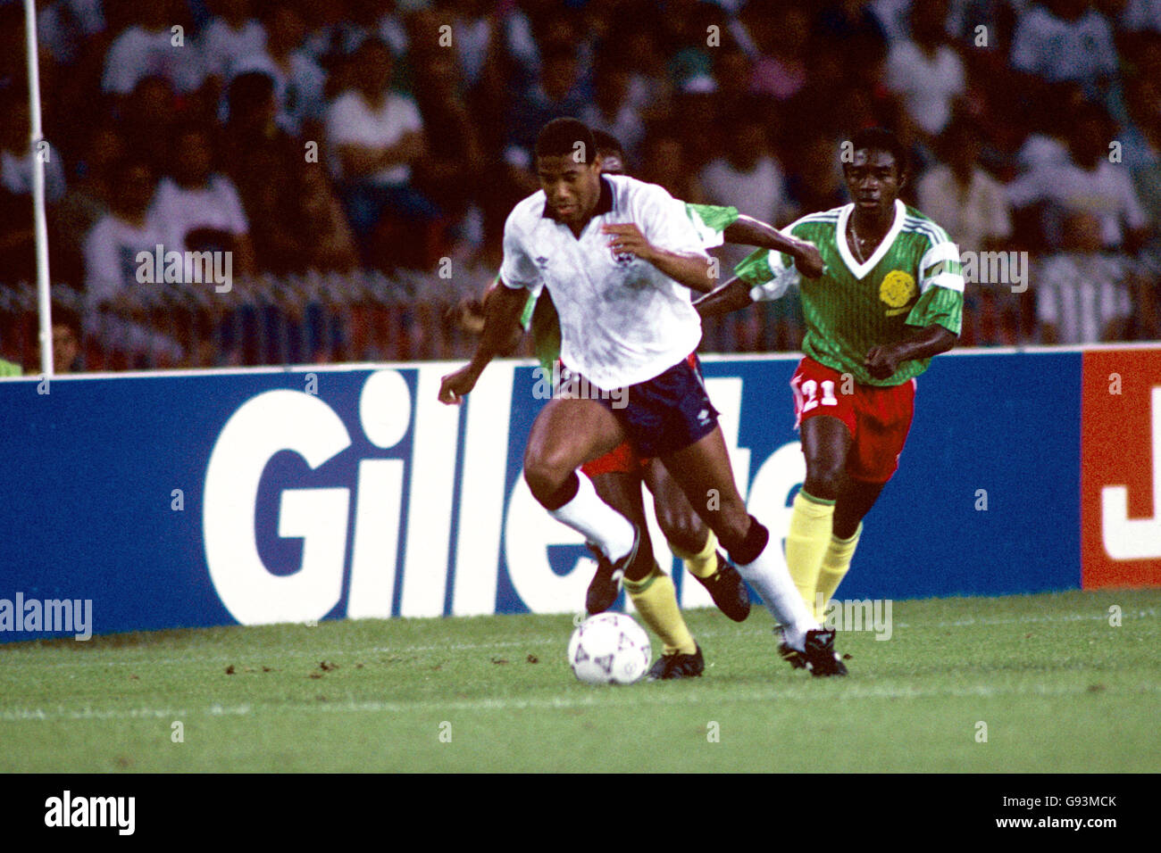 Soccer - World Cup Italia 1990 - Quarter Final - England v Cameroon ...