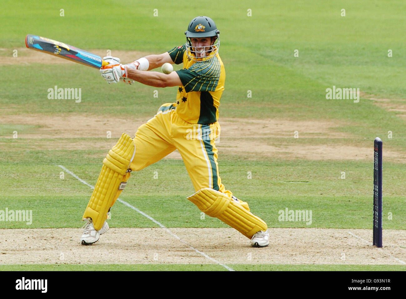 Cricket - The NatWest International Triangular Series - Final - England v Australia - Lord's. Australia's Michael Hussey Stock Photo