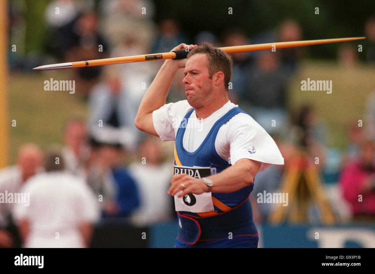 Athletics AAA Championships Birmingham Men's Javelin Stock Photo Alamy