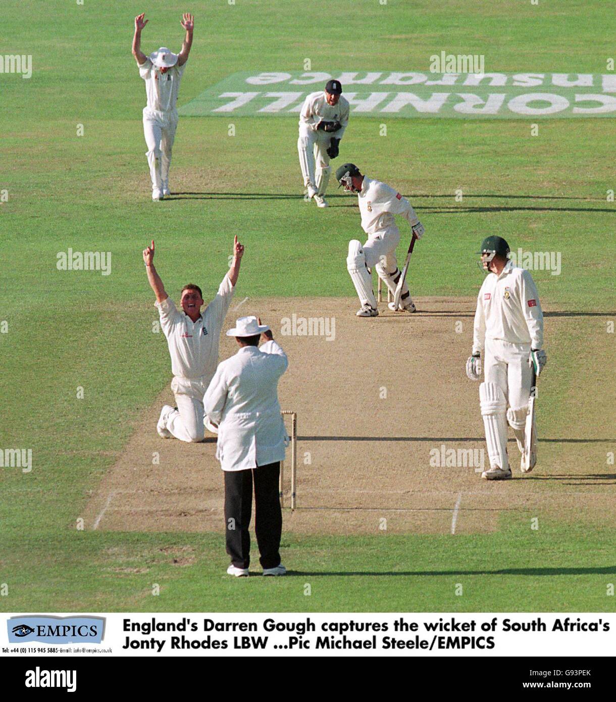 Cricket Fifth Cornhill Test England v South Africa Headingley