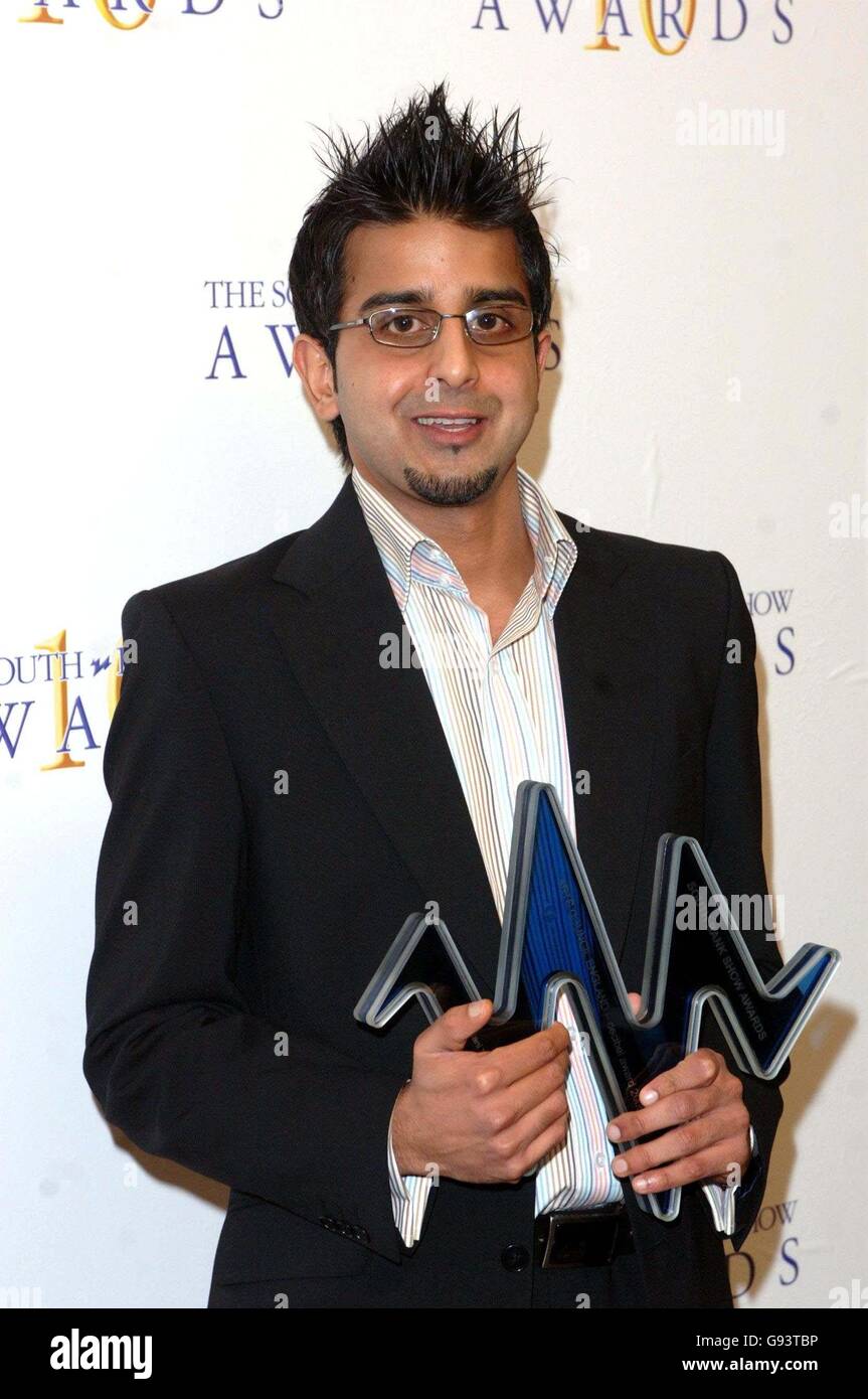Winner of the Decibel Award, Madani Younis at the 10th annual South Bank Show Awards, rewarding excellence in everything from opera to pop music and literature to visual art, at the Savoy, central London, Friday 27 January 2006. PRESS ASSOCIATION Photo. Photo credit should read: Steve Parsons/PA Stock Photo