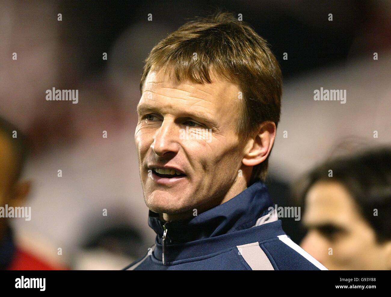 Soccer - FA Barclays Premiership - Arsenal v West Ham United - Highbury. West Ham United's Teddy Sheringham Stock Photo