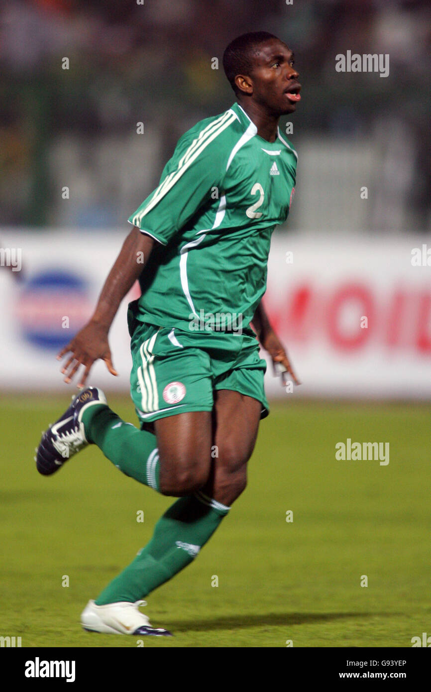 Soccer - African Cup of Nations 2006 - Group D - Nigeria v Ghana - Port Said Stadium Stock Photo