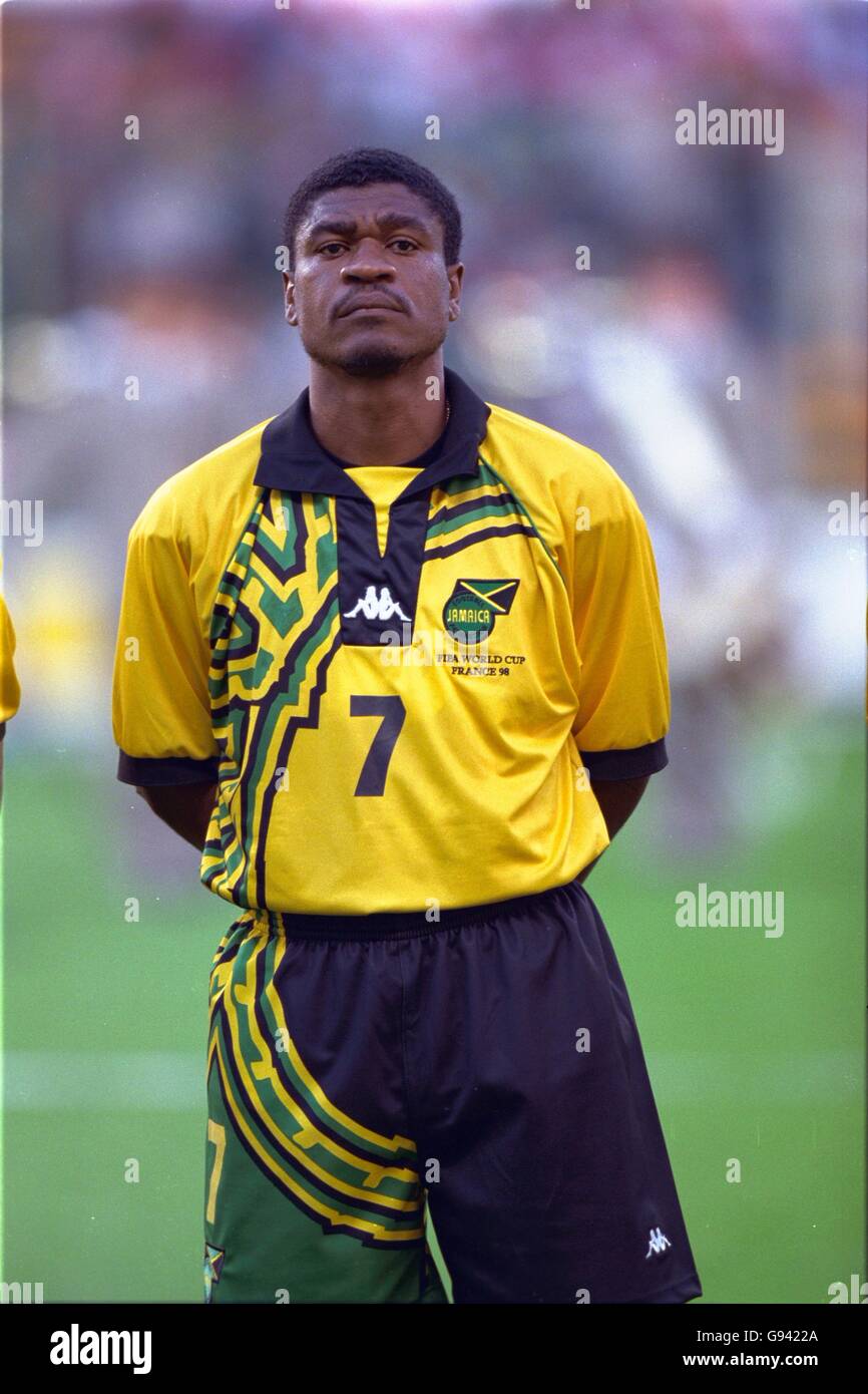 Soccer - World Cup France 98 - Group H - Jamaica v Croatia Stock Photo -  Alamy