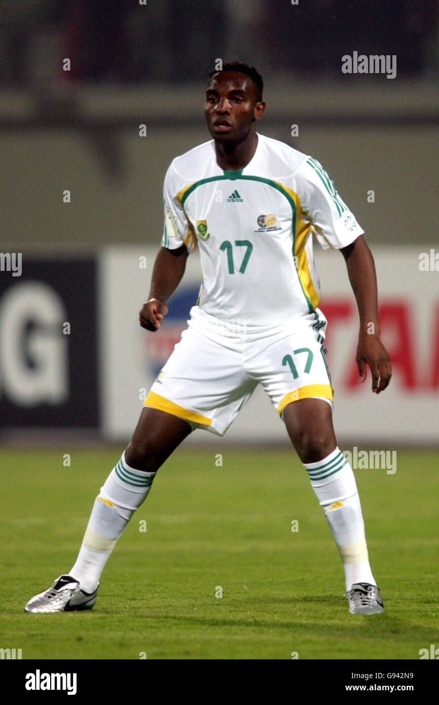 Soccer - African Cup of Nations 2006 - Group C - South Africa v Guinea - Harras El-Hedoud Stadium Stock Photo