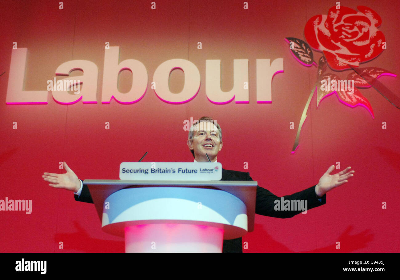 Labour Party's spring conference - Blackpool Stock Photo