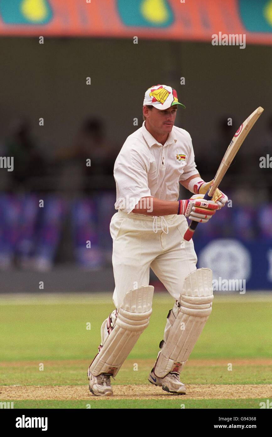 Cricket - 16th Commonwealth Games - Kuala Lumpur, Malaysia - Group A - Sri Lanka v Zimbabwe. Craig Wishart batting for Zimbabwe Stock Photo