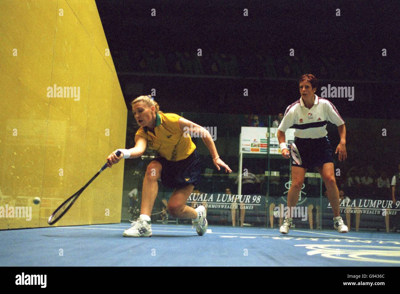 Squash 16th commonwealth games kuala lumpur hires stock photography