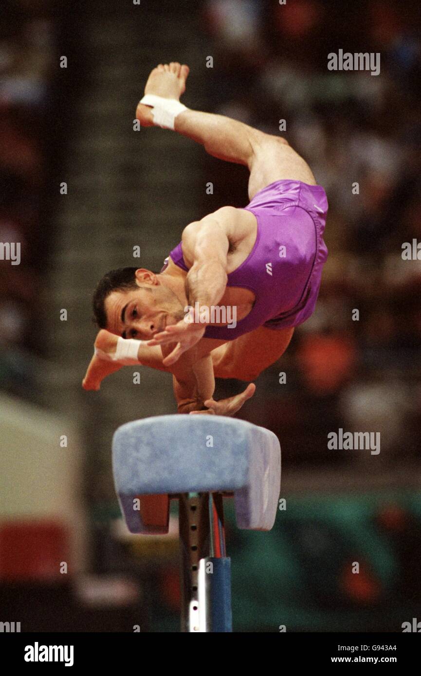 Gymnastics 16th Commonwealth Games Kuala Lumpur, Malaysia Stock