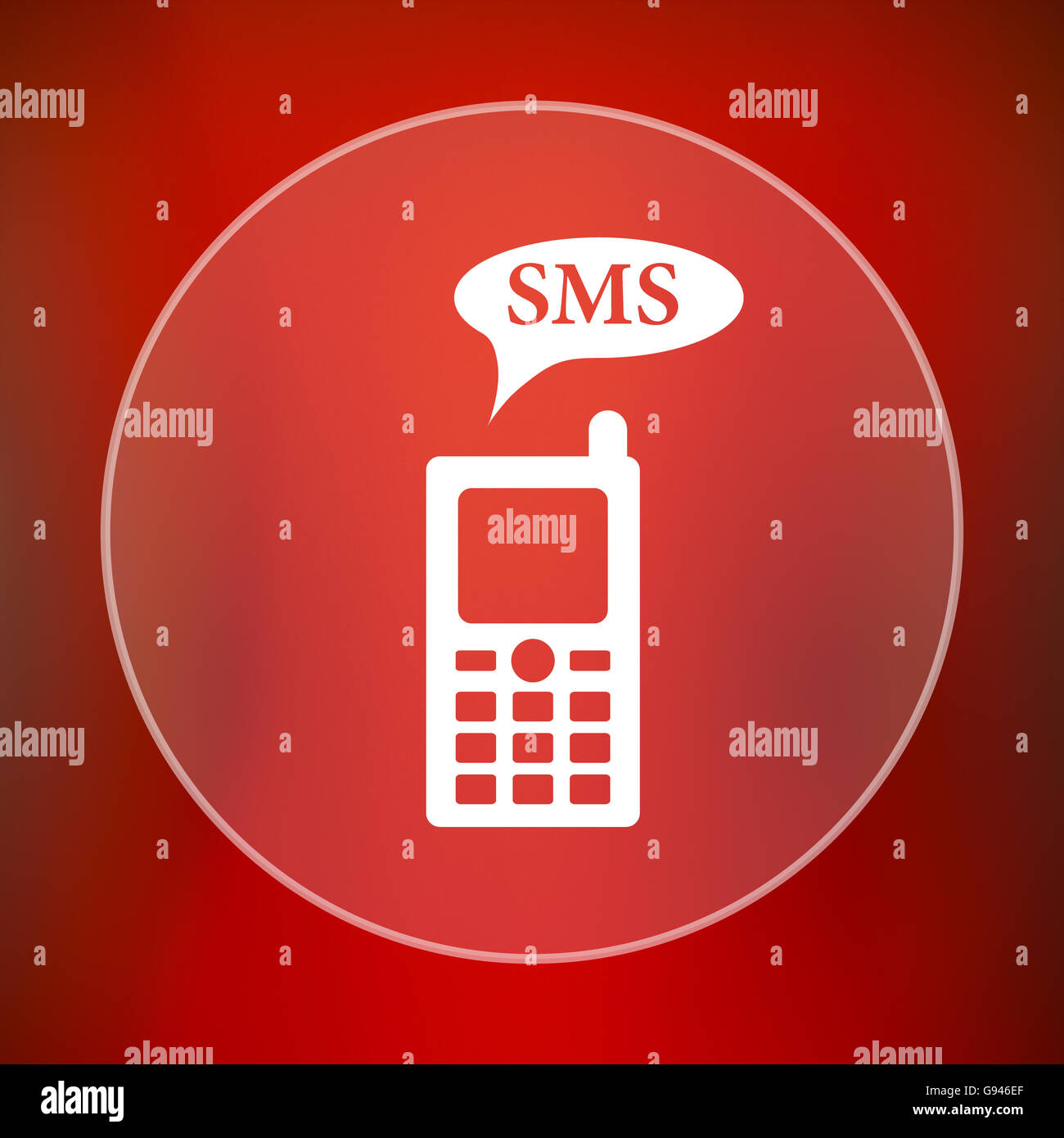 Sms icon hi-res stock photography and images - Alamy