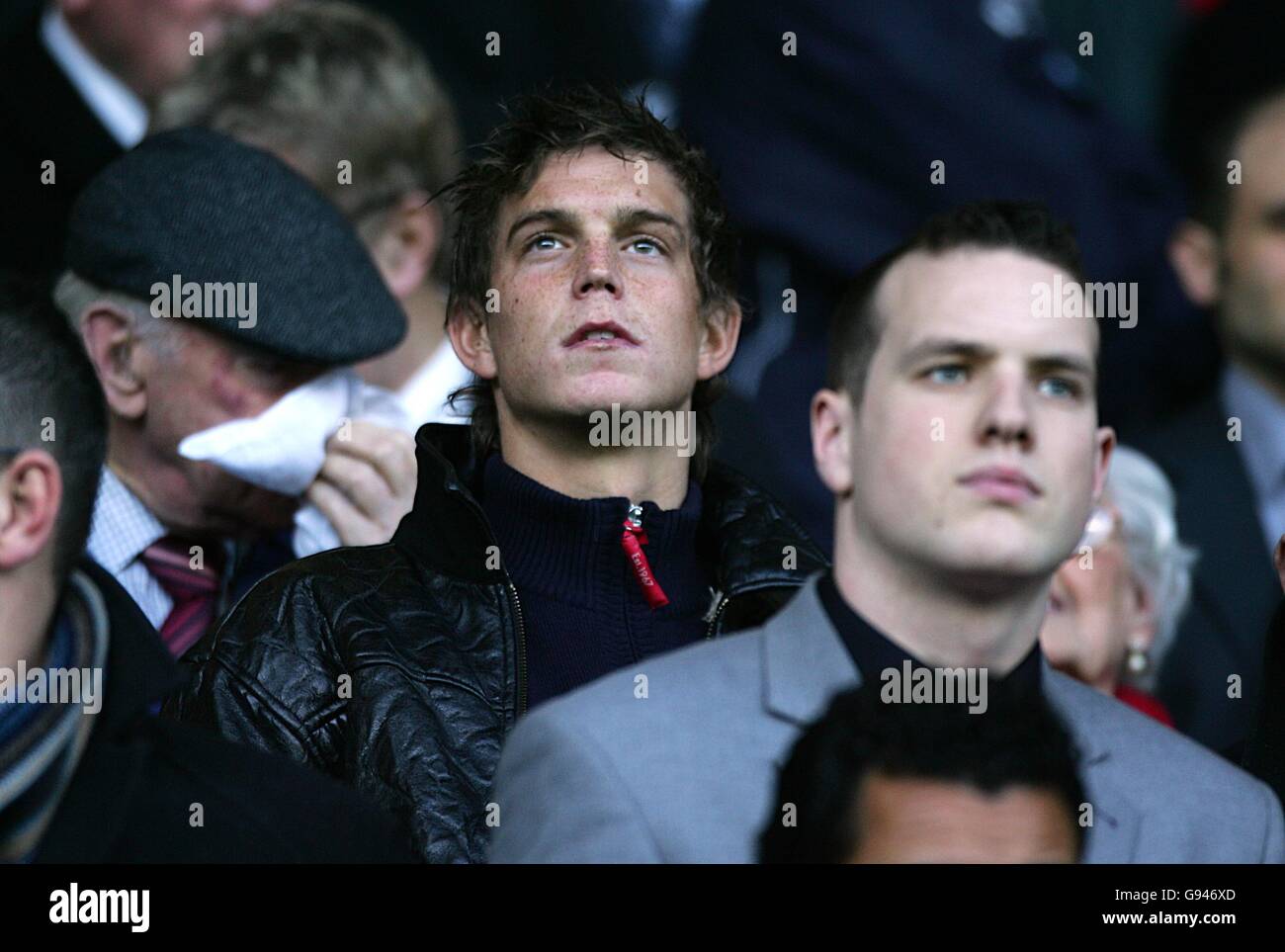 Soccer - FA Barclays Premiership - Liverpool v Tottenham Hotspur - Anfield. Liverpool's new signing Daniel Agger Stock Photo