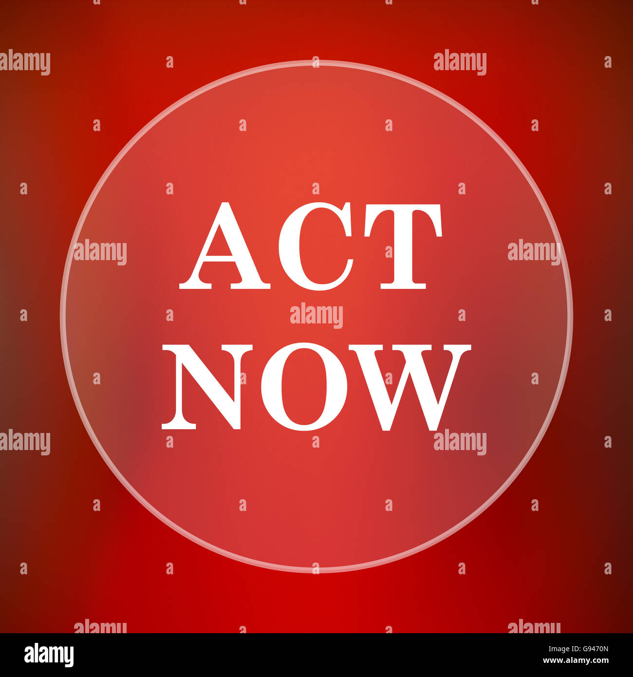 Act now icon. Internet button on red background Stock Photo - Alamy