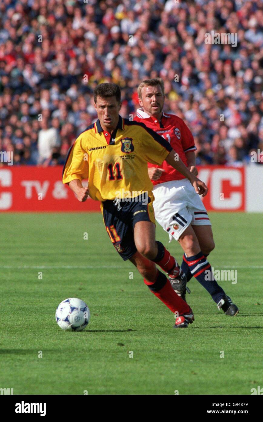 Soccer - World Cup France 98 - Group A - Scotland v Norway