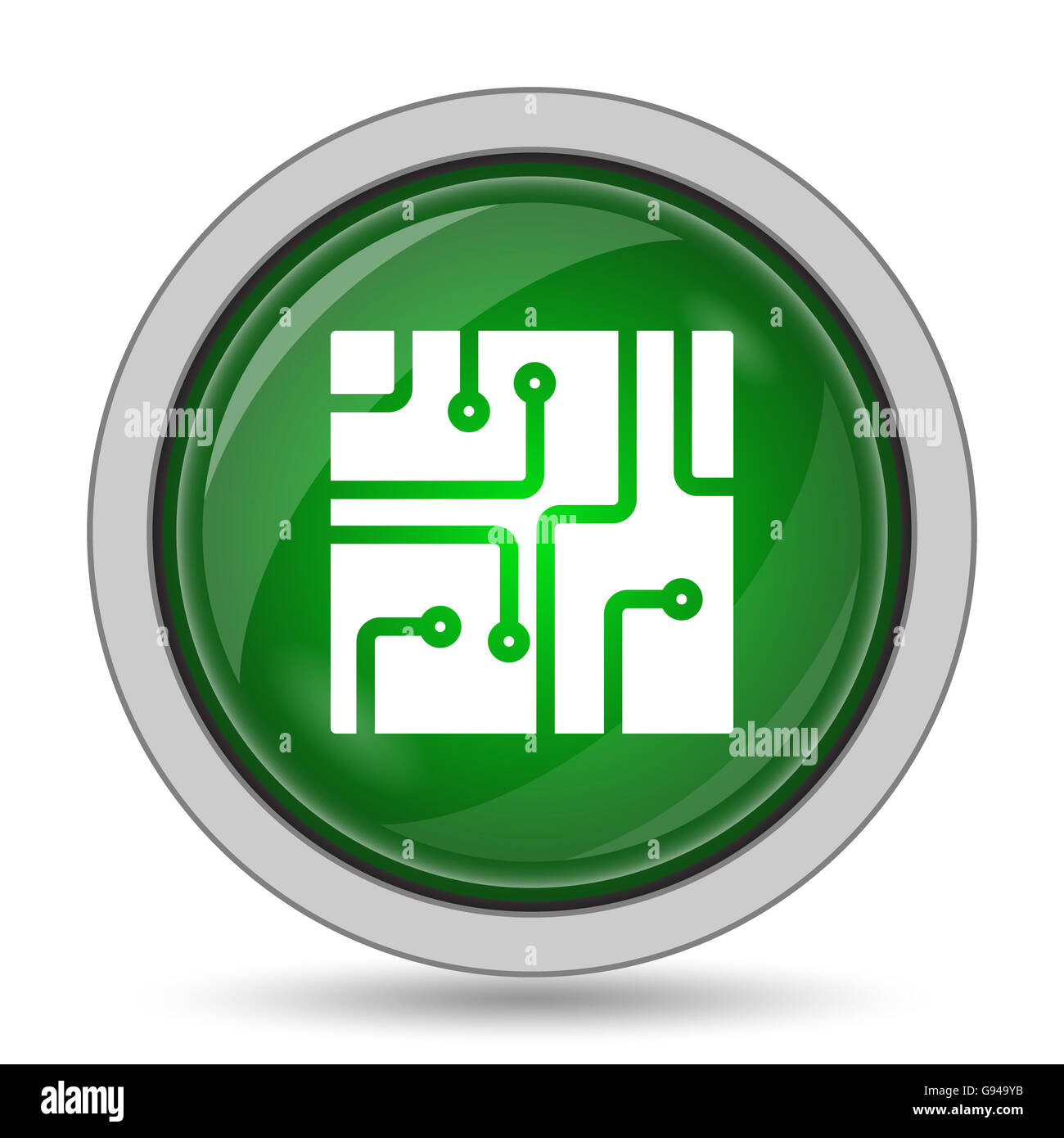 Circuit icon hi-res stock photography and images - Alamy