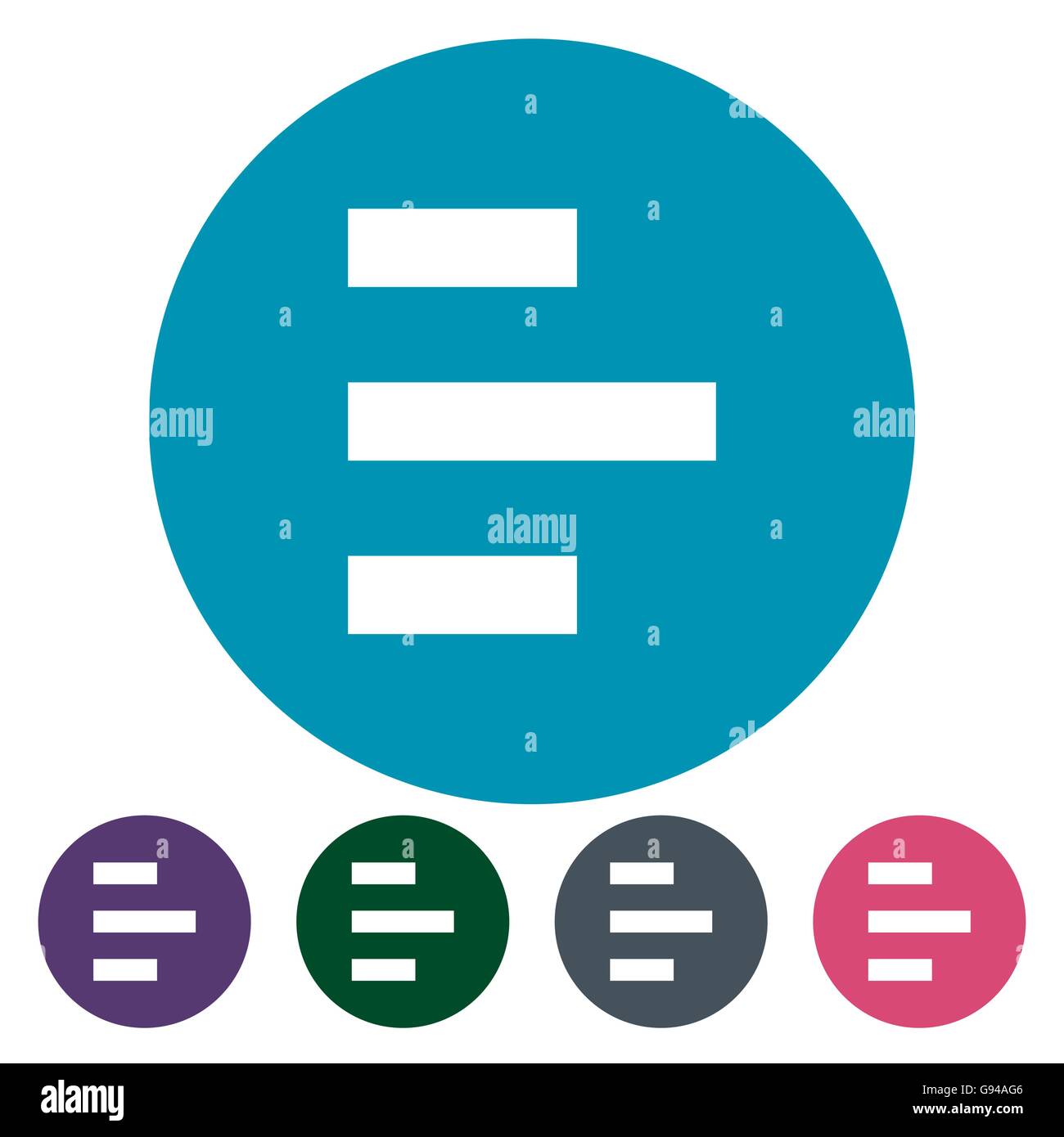 icons flat for Web, Mobile and business Stock Vector Image & Art - Alamy