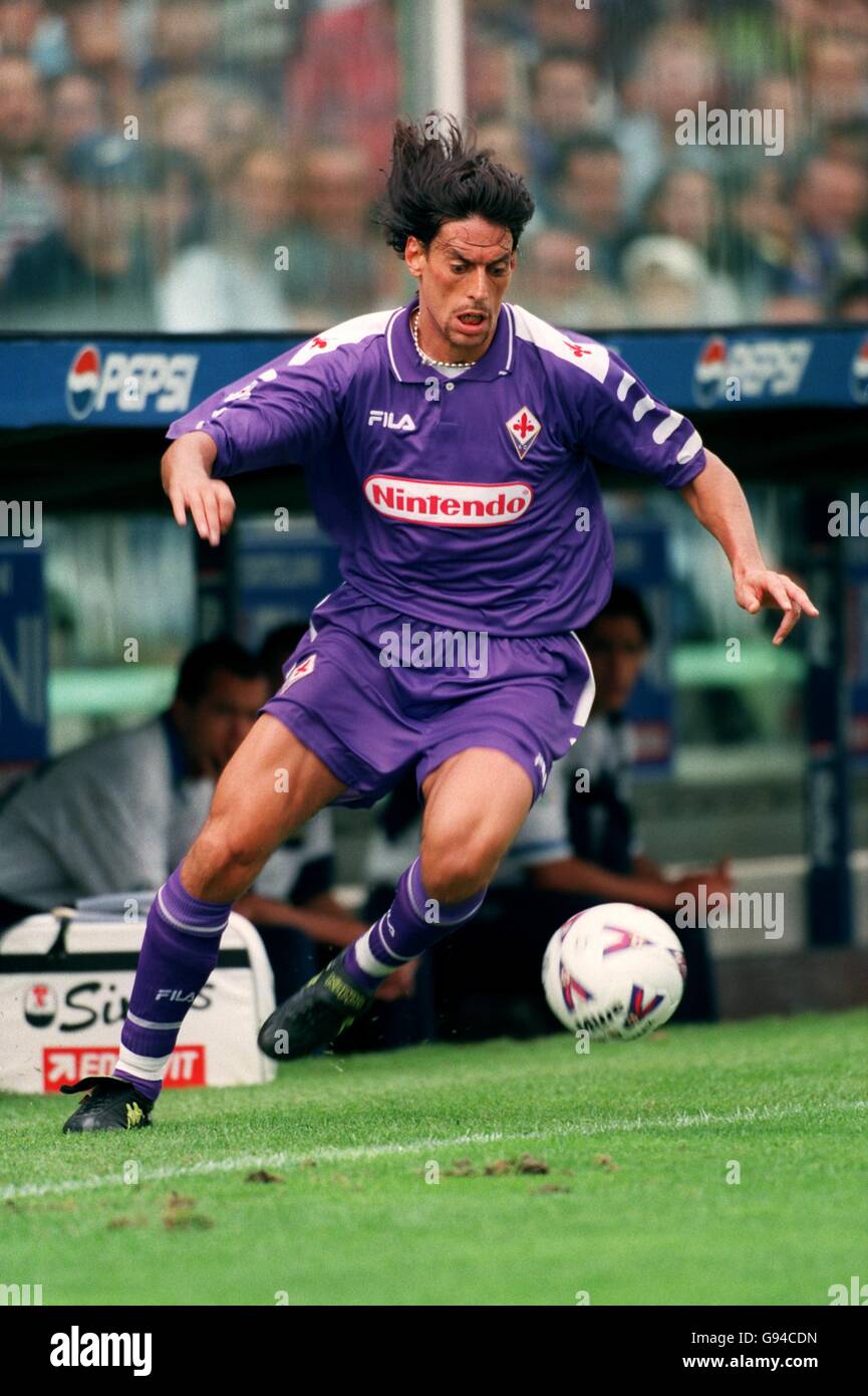 Italian Soccer - Serie A - Fiorentina v Empoli. Moreno Torricelli,  Fiorentina Stock Photo - Alamy