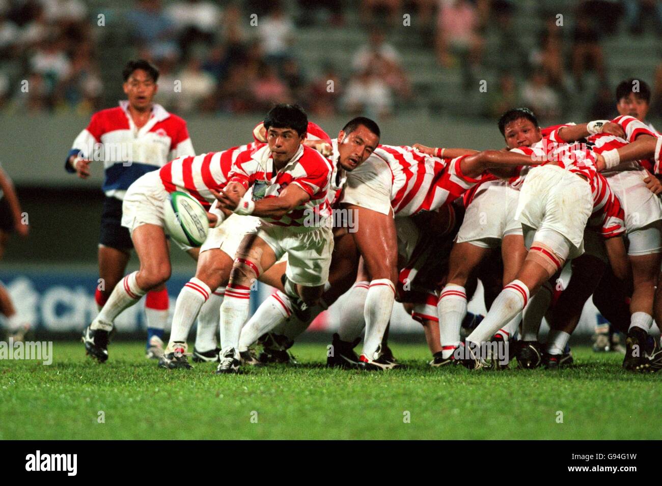 Japan rugby world cup 1999 hi-res stock photography and images