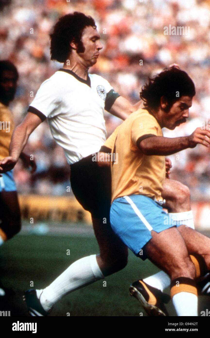 Soccer - World Cup 1974 - Franz Beckenbauer Stock Photo