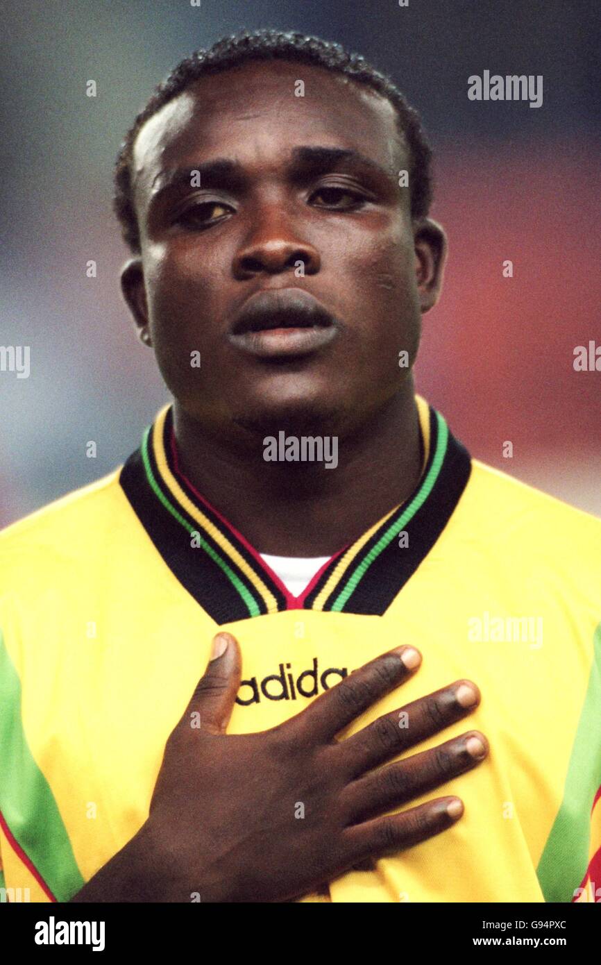 Soccer - Friendly - Holland v Ghana. Christian Gyan, Ghana Stock Photo - Alamy