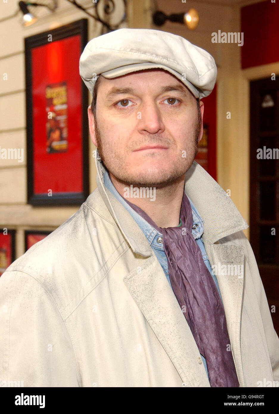 Jake Nightingale who plays Harold Steptoe, during a photocall for the new play 'Steptoe and Son in Murder at Oil Drum Lane', outside The Comedy Theatre, central London, Tuesday 21 February 2006. PRESS ASSOCIATION photo. Photo Credit should read: Anthony Harvey/PA Stock Photo