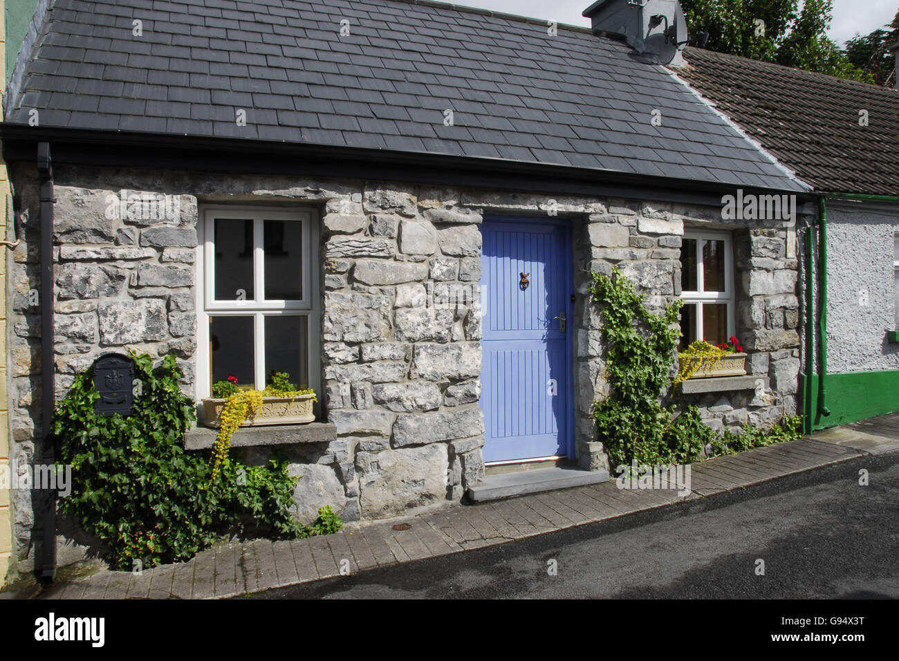 Old cottage, Cong, County Mayo, Ireland Stock Photo