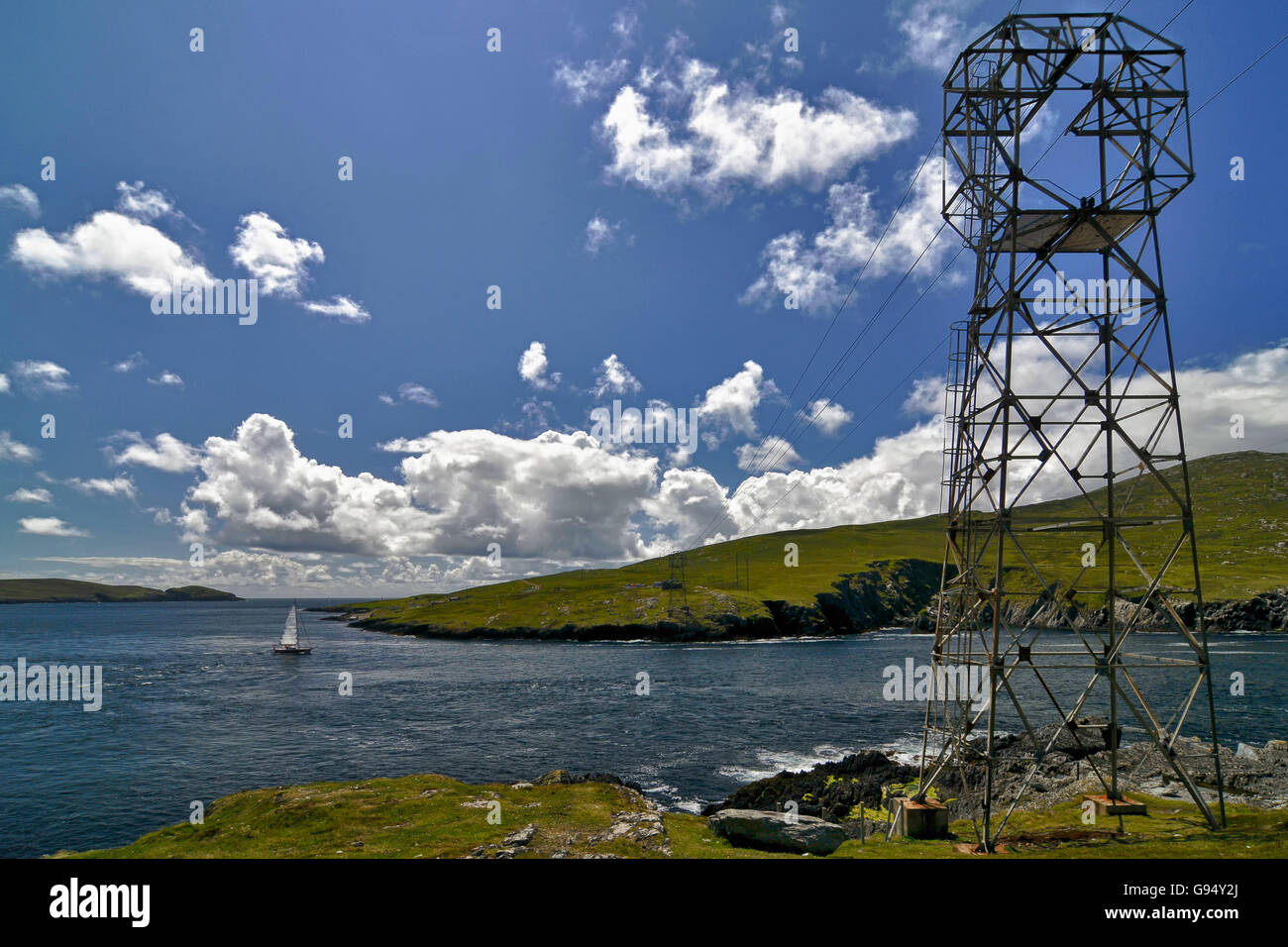 Cable Car to Dursey Island, Dursey Point, Beara Peninsula, County Cork