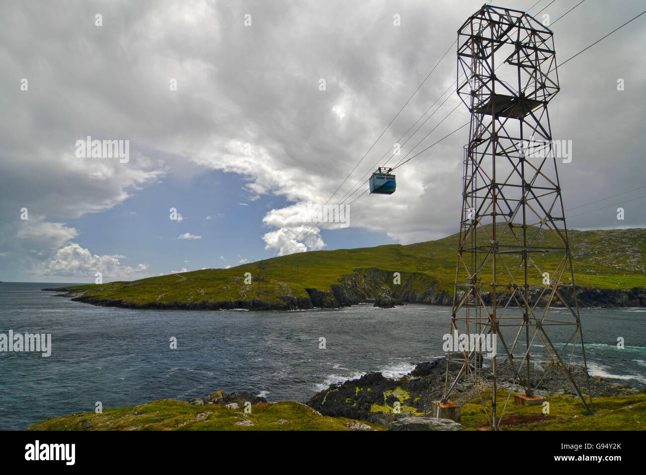 Cable Car to Dursey Island, Dursey Point, Beara Peninsula, County Cork