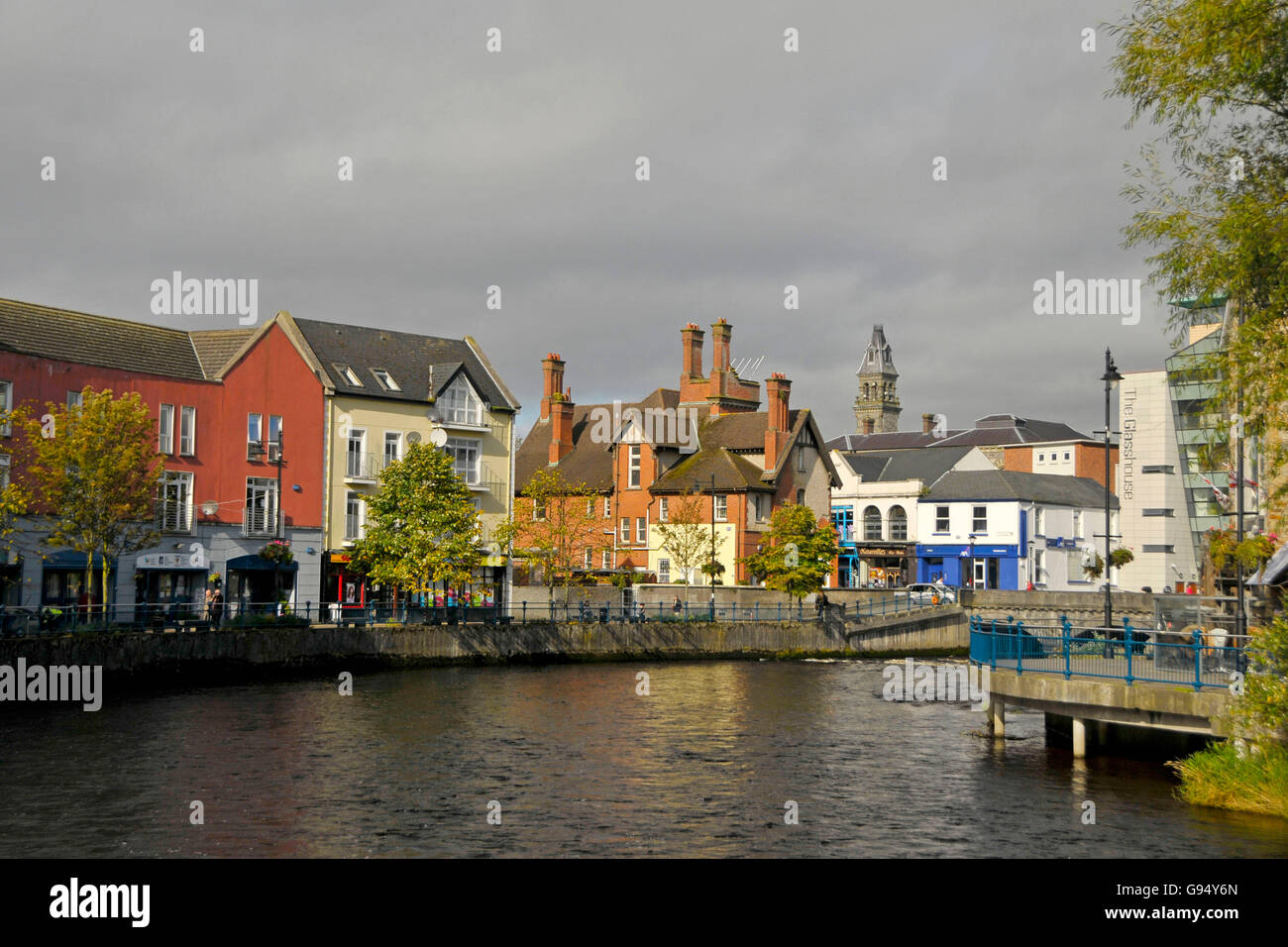 Garavogue River, Sligo, County Sligo, Ireland Stock Photo
