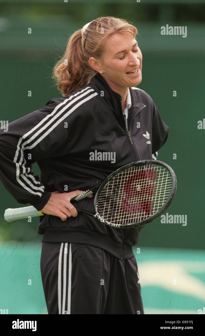 Tennis DFS Classic Birmingham. Steffi Graf Stock Photo Alamy