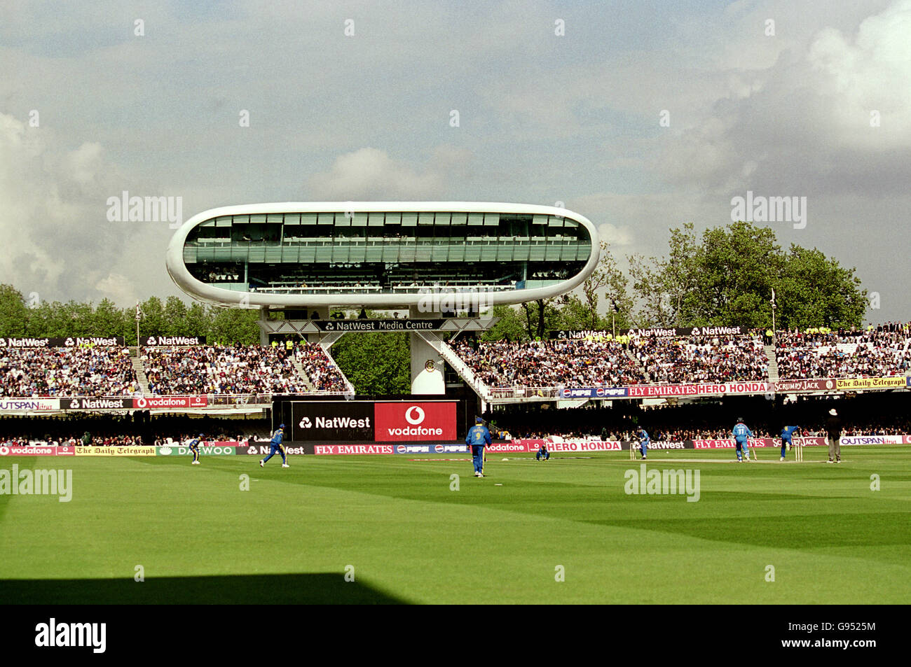 Cricket - ICC World Cup - Group A - England v Sri Lanka. The new NatWest media centre at Lord's Stock Photo