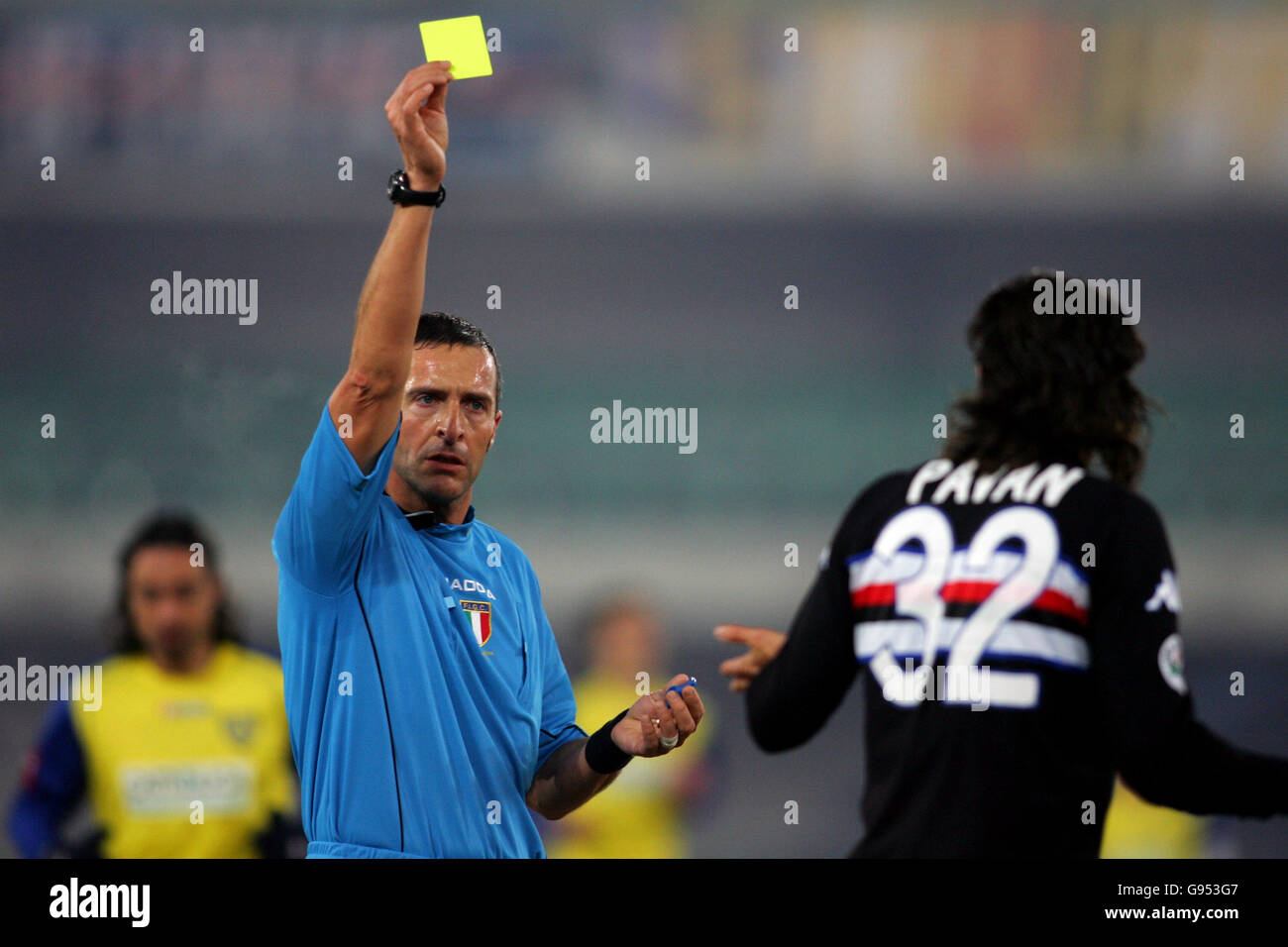 Soccer - Italian Serie A - Chievo Verona v Sampdoria - Marc'Antonio Bentegodi Stadium Stock Photo