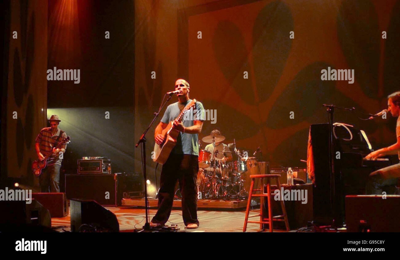 Jack Johnson in concert at the Hammersmith Apollo, west London, friday