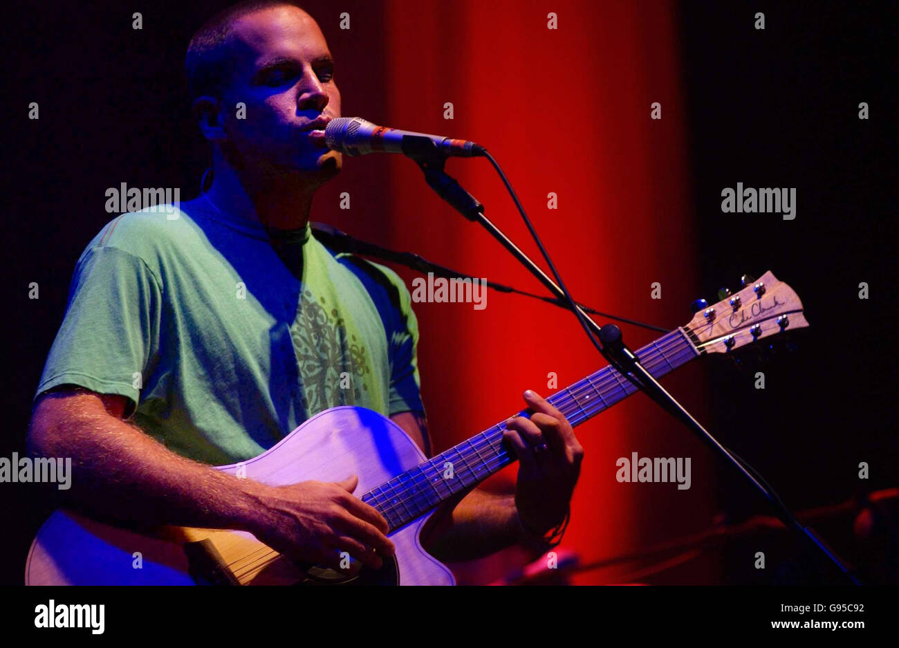Jack Johnson in concert at the Hammersmith Apollo, west London, friday
