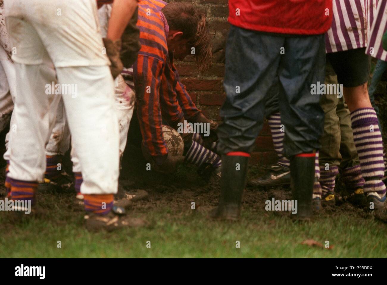 Eton Wall Game Stock Photo - Alamy