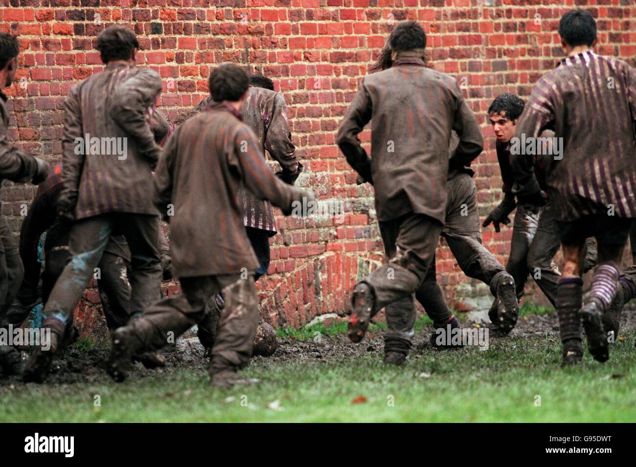 Eton Wall Game Stock Photo - Alamy