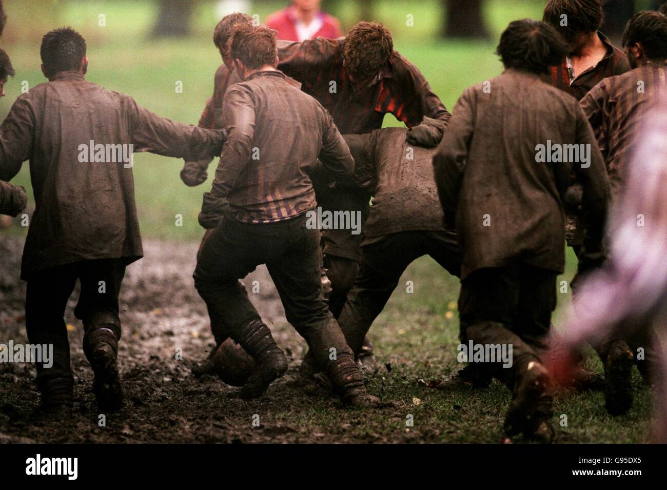 Eton Wall Game Stock Photo - Alamy