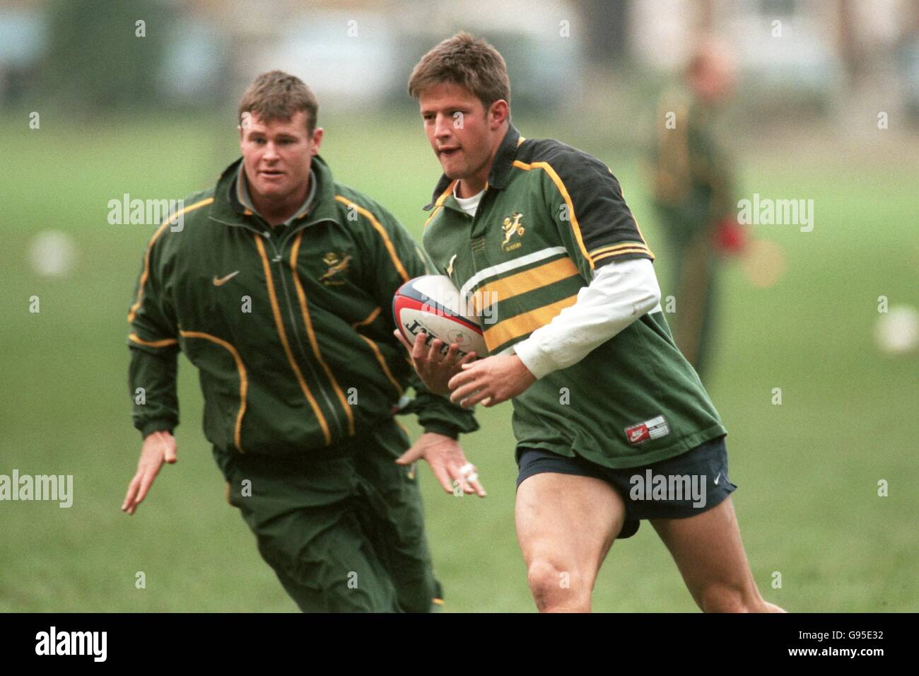 Rugby Union - South African Tour - South Africa Training Stock Photo
