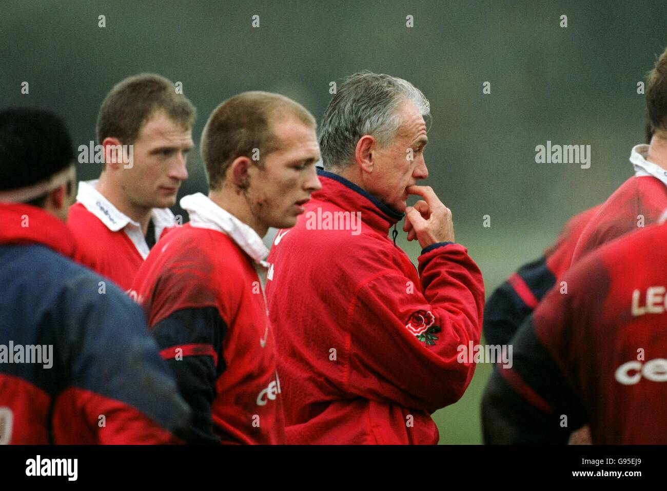 Rugby union test match england v australia england training hires