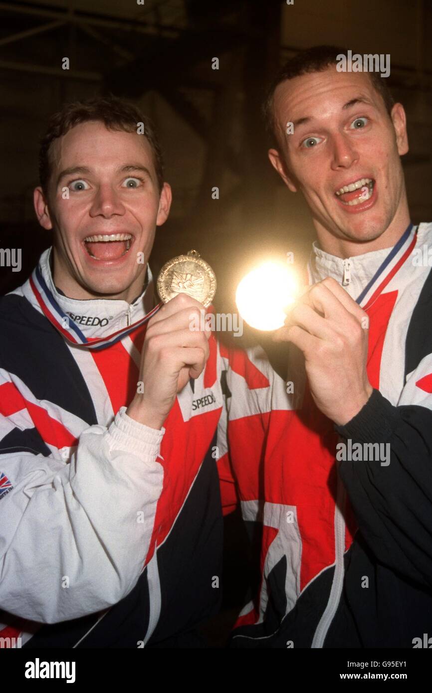 Swimming European Short Course Championships Sheffield Stock Photo