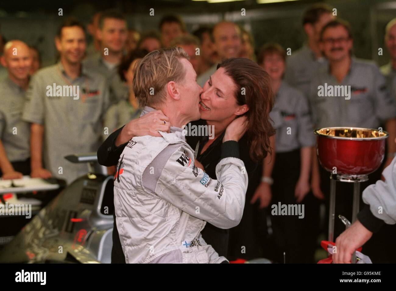Mika hakkinen and his wife hi-res stock photography and images - Alamy