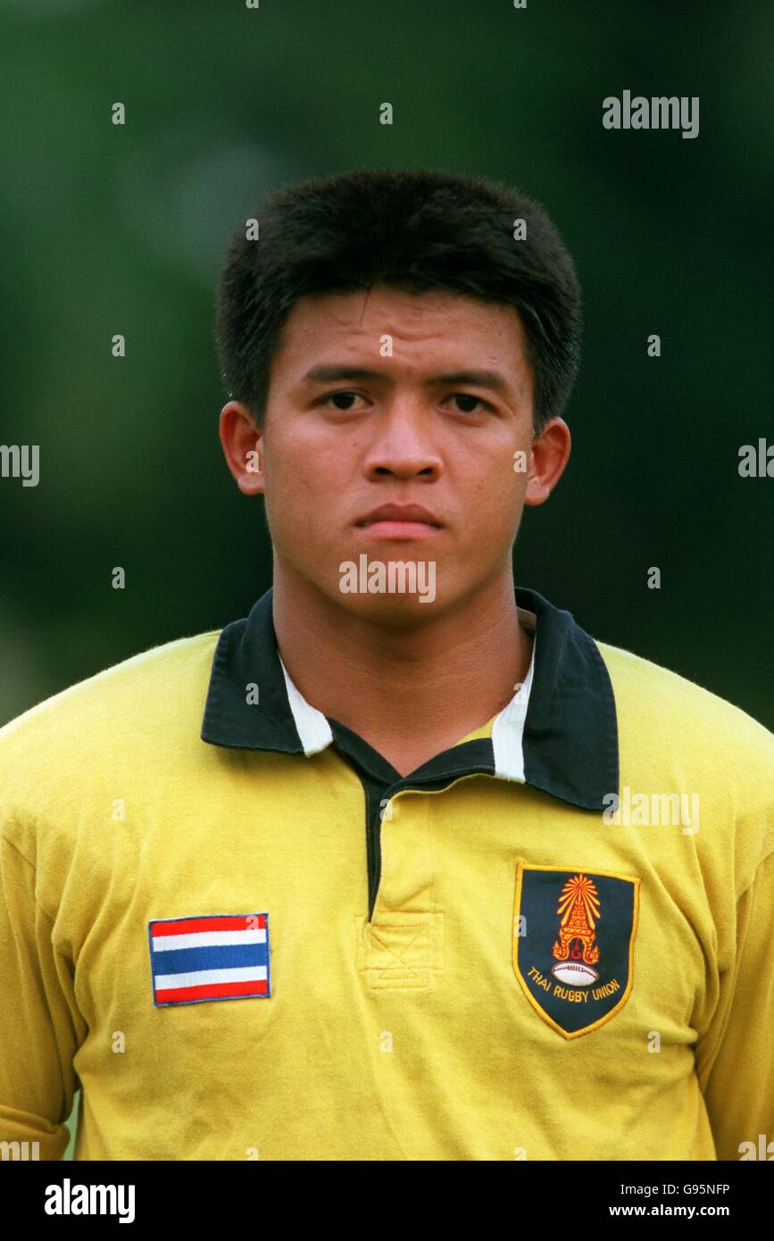 Rugby Union Standard Chartered Asian Rugby Championships Group A India V Thailand Chartchai Thaipakare Thailand Stock Photo Alamy