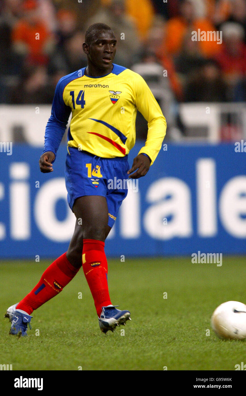 Soccer - International Friendly - Holland v Ecuador - Amsterdam ArenA. Segundo Castillo, Ecuador Stock Photo