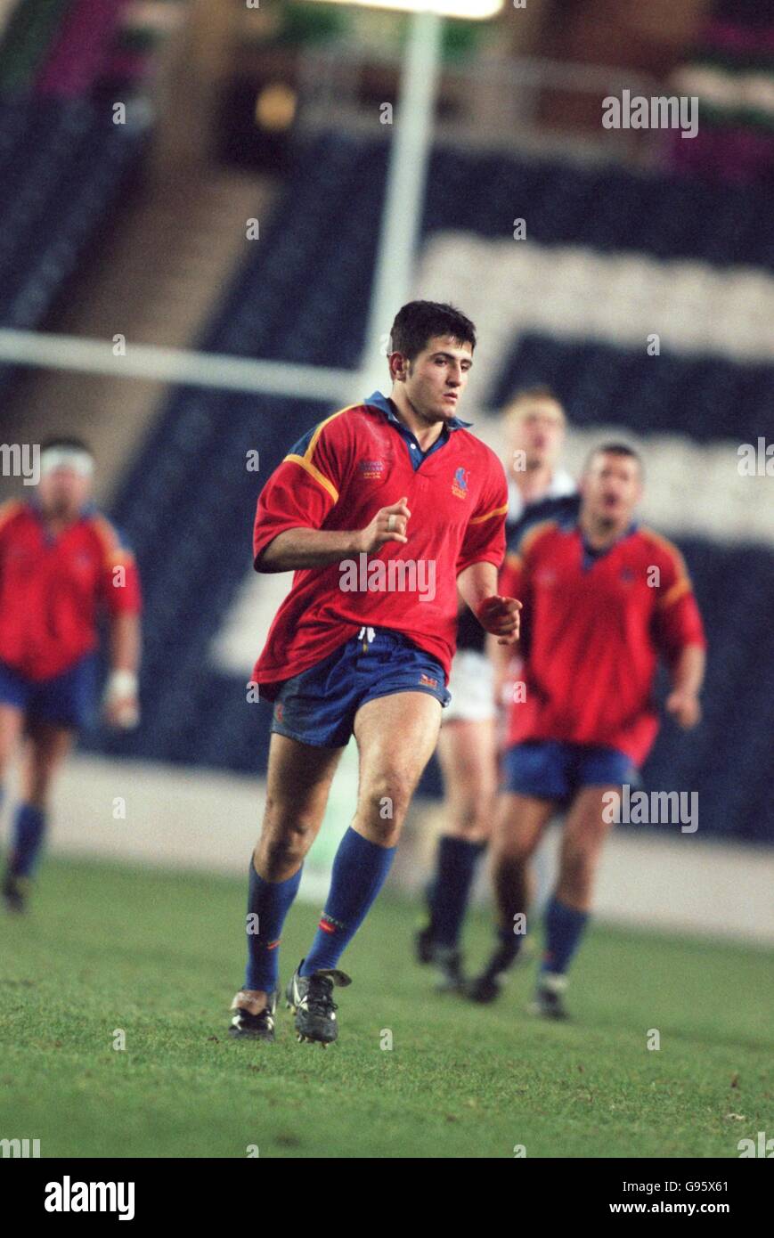 Rugby world cup 1999 scotland v spain hires stock photography and