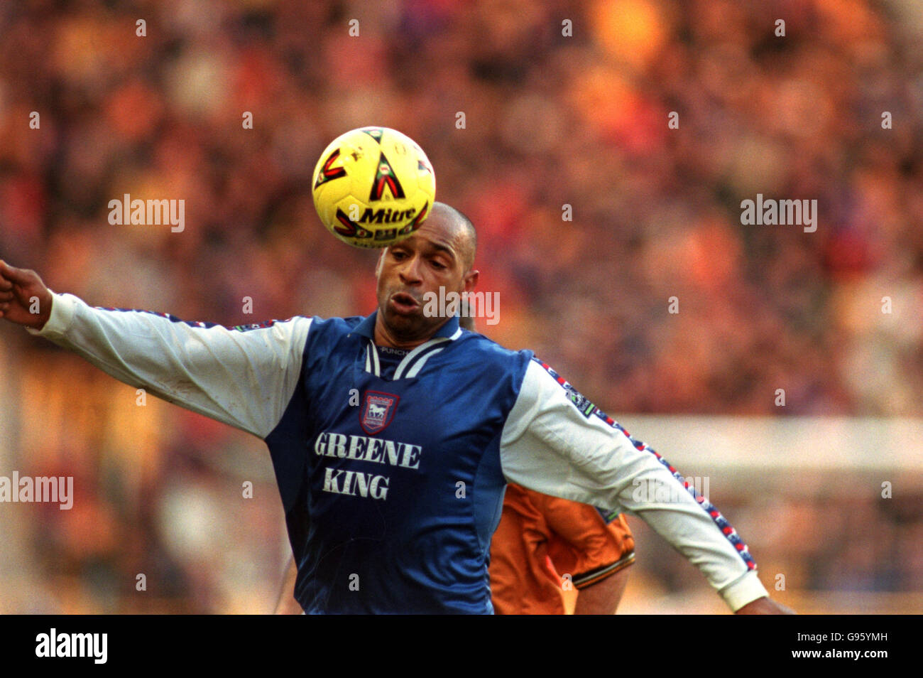 Soccer - Nationwide League Division One - Wolverhampton Wanderers v Ipswich Town. Manuel Thetis, Ipswich Town Stock Photo