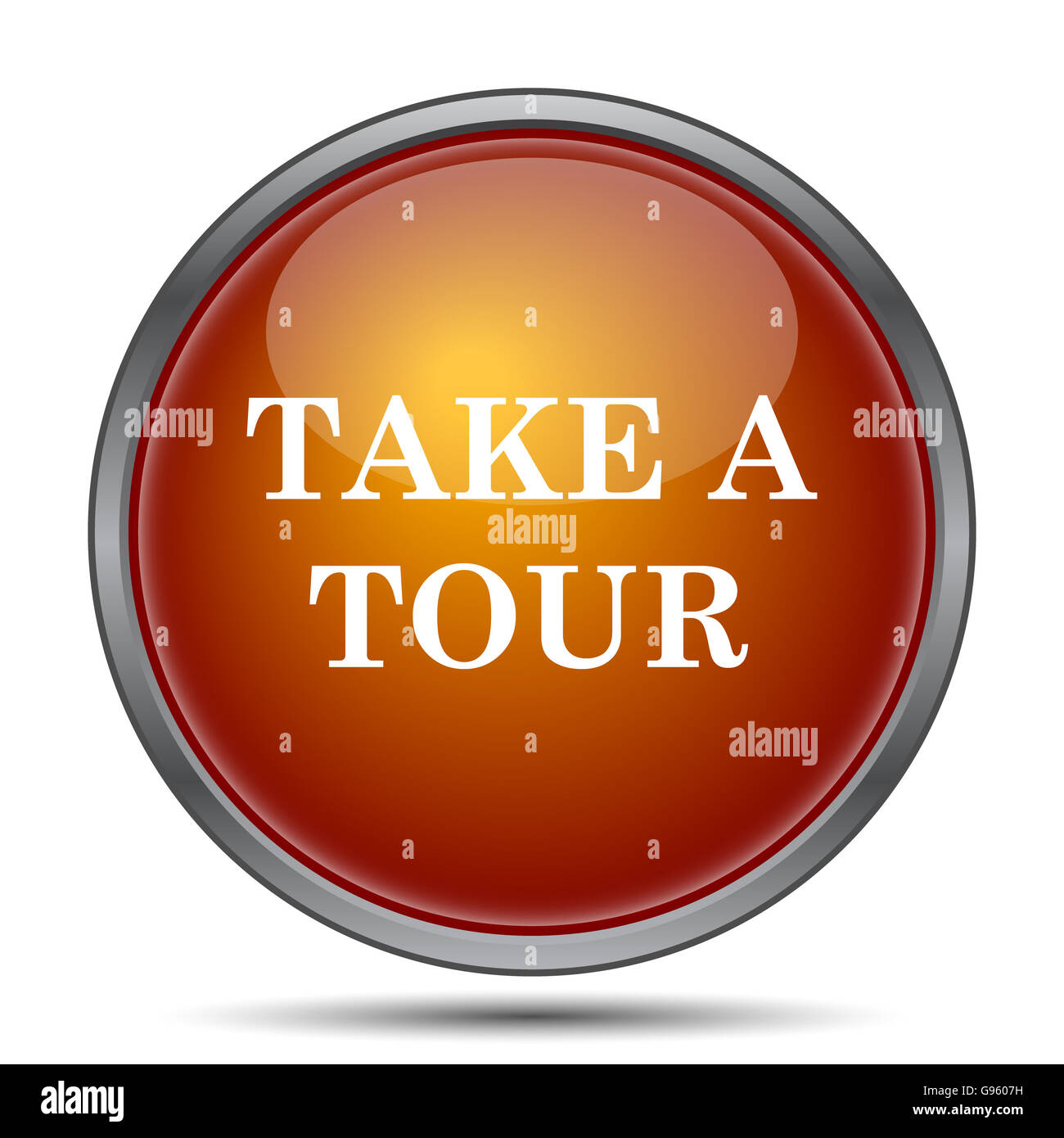 Take tour icon internet button hi-res stock photography and images - Alamy