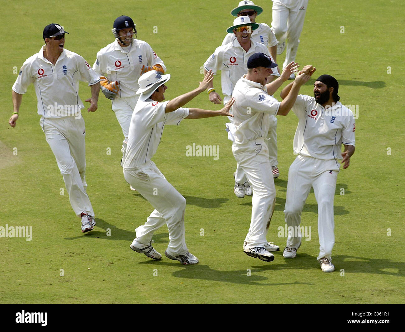 India v England Stock Photo Alamy