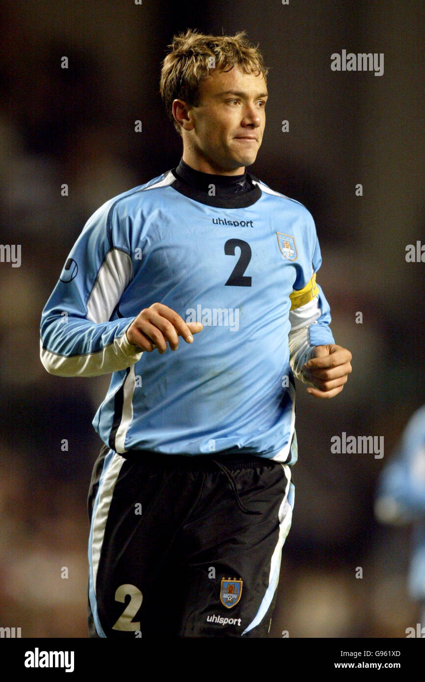 Soccer - International Friendly - England v Uruguay - Anfield. Diego Lugano, Uruguay Stock Photo