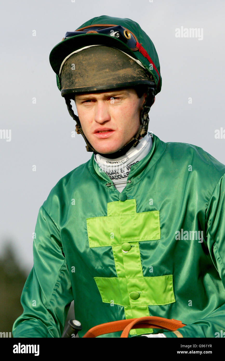 Joe Tizzard at Ludlow racecourse, Thursday January 12, 2006. PRESS ASSOCIATION Photo. Photo credit should read: Nick Potts/PA. Stock Photo