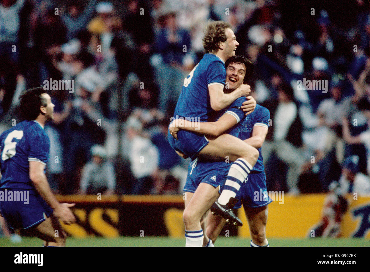 Soccer european cup winners cup final everton v rapid vienna hires