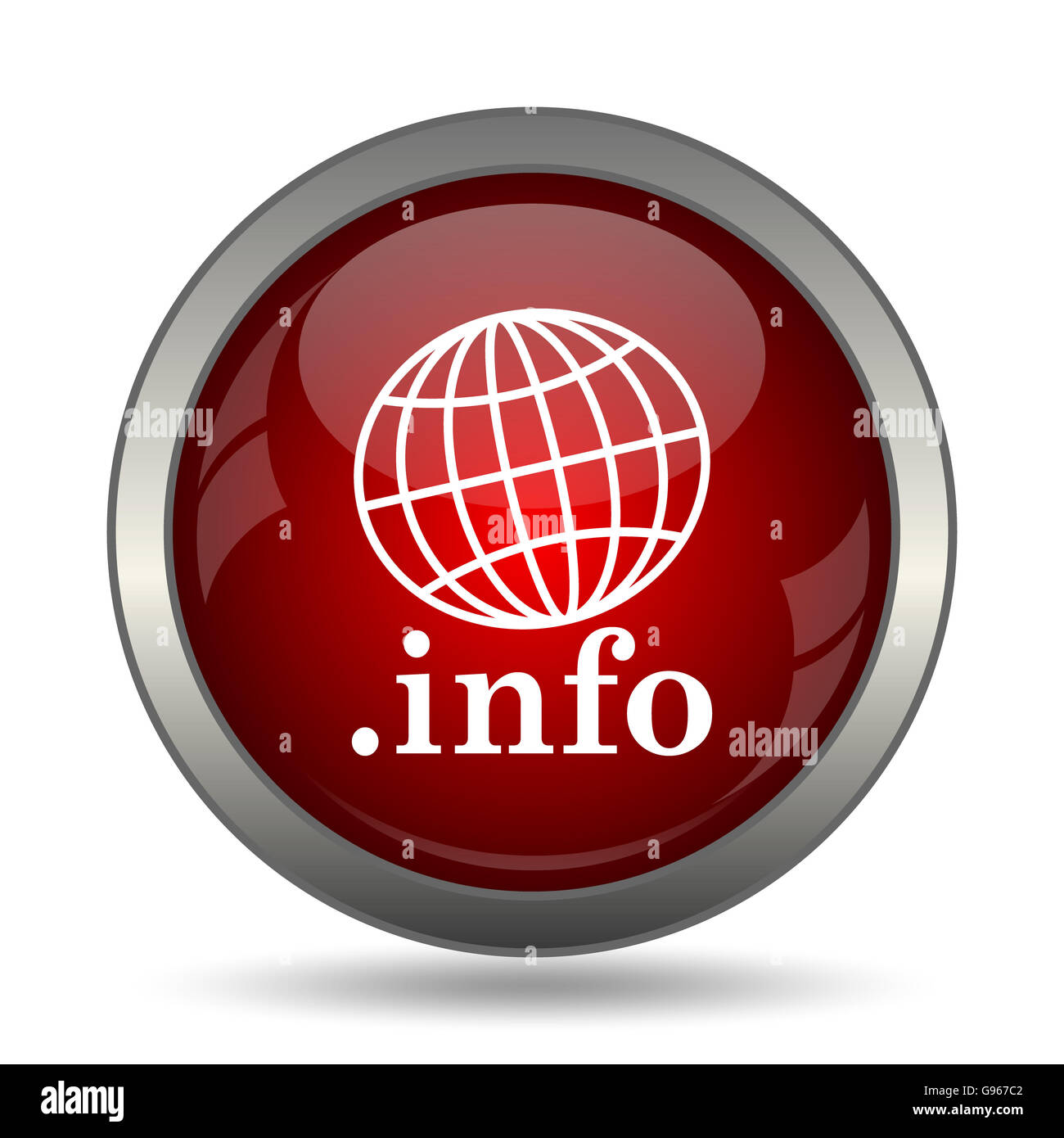 Info button hi-res stock photography and images - Alamy